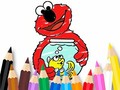 게임 Coloring Book: Elmo New Friend