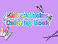게임 Kids Vehicles Coloring Book