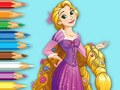 게임 Coloring Book: Princess Rapunzel