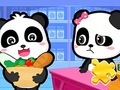게임 Jigsaw Puzzle: Baby Panda Supermarket