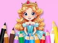 게임 Coloring Book: Flower Princess