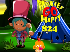 게임 Monkey Go Happy Stage 824