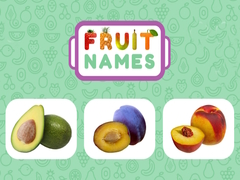 게임 Fruit Names