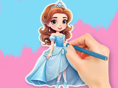 게임 Coloring Book: Chibi Princess