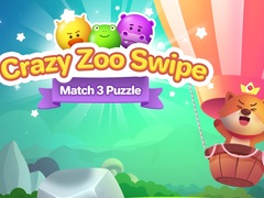 게임 Crazy Zoo Swipe Match 3 Puzzle