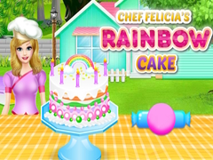 게임 Chef Felicia`s Rainbow Cake