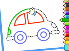 게임 Toddler Drawing: Cute Car