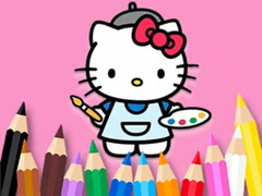 게임 Coloring Book: Hello Kitty Painting