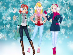 게임 Princesses Winter Spree