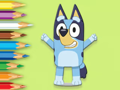 게임 Coloring Book: Happy Bluey