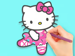 게임 Coloring Book: Hello Kitty Dancing