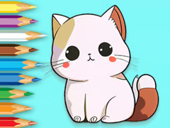 게임 Coloring Book: Cute Kitten