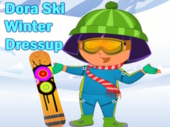 게임 Dora Ski Winter Dressup