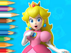 게임 Coloring Book: Young Princess Peach