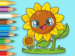 게임 Coloring Book: Sunflowers