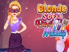 게임 Blonde Sofia Bad Makeup