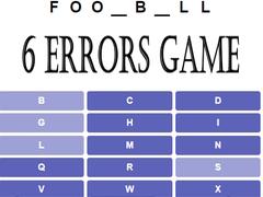게임 6 Errors Game