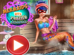 게임 Mermaids BFFs Realife Sauna