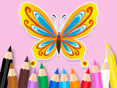 게임 Coloring Book: Beautiful Butterfly