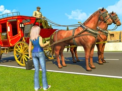 게임 Horse Cart Transport Taxi Game