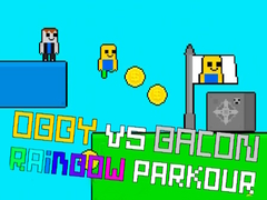 게임 Obby vs Bacon Rainbow Parkour