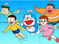게임 Jigsaw Puzzle: Doraemon Flying