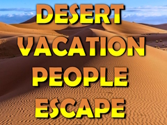 게임 Desert Vacation People Escape