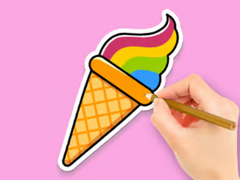 게임 Coloring Book: Rainbow Ice Cream