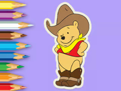 게임 Coloring Book: Cowboy Winnie