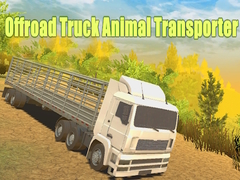 게임 Offroad Truck Animal Transporter