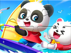 게임 Jigsaw Puzzle: Baby Panda Sailing