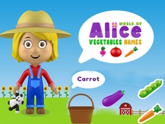 게임 World of Alice Vegetables Names