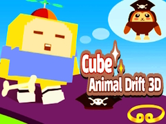 게임 Cube Animal Drift 3D