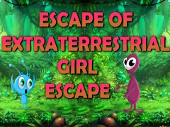 게임 Escape Of Extraterrestrial Girl Escape