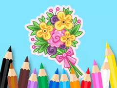 게임 Coloring Book: Love Bouquet