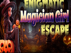게임 Enigmatic Magician Girl Escape