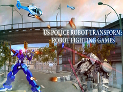 게임 US Police Robot Transform: Robot  fighting games