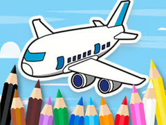 게임 Coloring Book: Flying Airplane