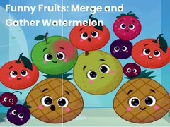 게임 Funny fruits: merge and gather watermelon