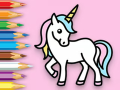 게임 Coloring Book: Happy Unicorn