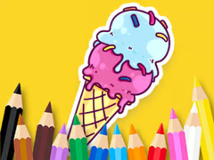 게임 Coloring Book: Cool Ice Cream