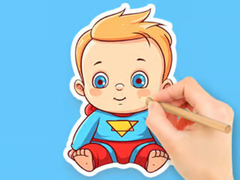 게임 Coloring Book: Cute Super Baby