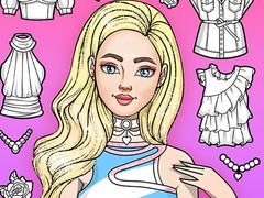 게임 Girl Coloring Dress Up Games