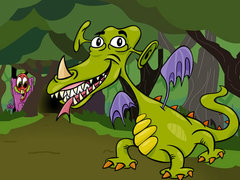 게임 Fun Monsters Jigsaw
