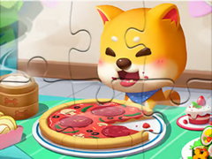 게임 Jigsaw Puzzle: Pizza Dog