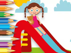 게임 Coloring Book: Playing Slide
