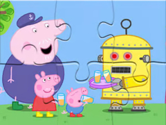 게임 Jigsaw Puzzle: Peppa Robot