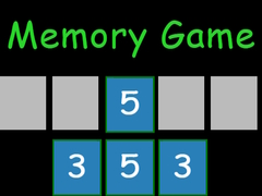 게임 Memory game