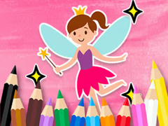 게임 Coloring Book: Little Pretty Fairy