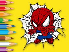 게임 Coloring Book: Baby Spiderman